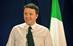 Italian Prime Minister Renzi