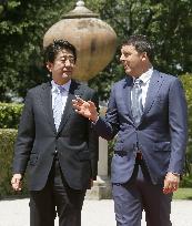 Japanese, Italian prime ministers