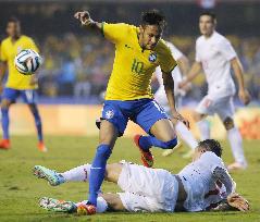 Brazil vs Serbia in World Cup warm-up