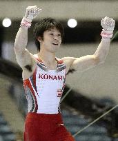 Uchimura wins 6th straight NHK Cup