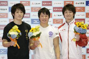 3 Japanese gymnasts book spots for world championships