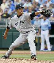 Yankees' Kuroda against Royals