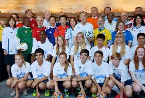 U.N. ambassadors gather at kickoff ceremony ahead of World Cup