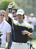 Matsuyama in practice round for U.S. Open