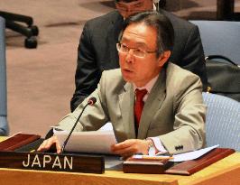Japanese envoy on U.N. peacekeeping role