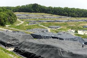 Radioactive waste stored in Fukushima village