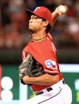 Darvish throws shutout in 1st complete game in majors