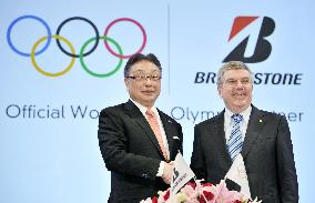Bridgestone becomes official sponsor of Olympic Games through 2024