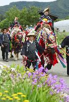 Horse festival takes place in Iwate, northeastern Japan