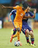 Japan vs Ivory Coast in 2014 World Cup