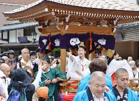 Festival held to commemorate Kobo Daishi's birthday