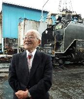 Ex-Oigawa Railway vice president Shirai