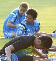 Japan practice for World Cup 2nd match