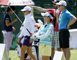 Japan's Miyazato prepares for U.S. Women's Open