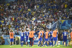 Fans give big cheer for Bosnia-Herzegovina