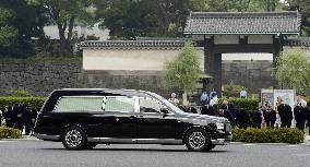 Prince Katsura's funeral