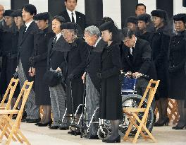 Prince Katsura's funeral ceremony held in Tokyo