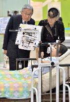 Emperor, empress visit occupational therapy exhibition