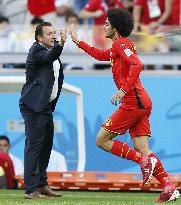 Belgium beat Algeria 2-1