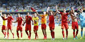 Belgium beat Algeria 2-1