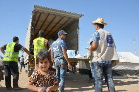 Displaced people in northern Iraq
