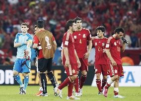 World Cup holders Spain ousted in 1st round
