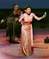 Masako Mori performs at 100th anniv. of 'Furusato'