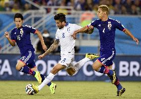 Japan end in 0-0 draw with Greece