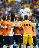 France beat Switzerland 5-2 in Group E match