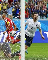 France beat Switzerland 5-2 in Group E match