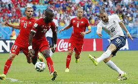 France beat Switzerland 5-2 in Group E match