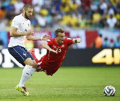 France beat Switzerland 5-2 in Group E match