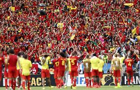 Belgium strike late in 1-0 win over Russia