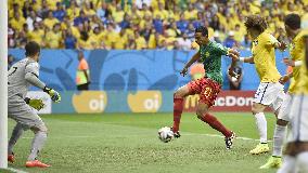 Brazil beat Cameroon 4-1 in World Cup Group A