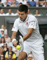 Novak Djokovic advances to Wimbledon 2nd round