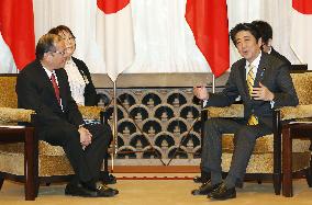 Japan, Philippines leaders meet in Tokyo