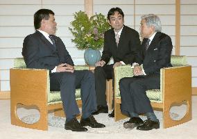 Japanese emperor, Paraguayan president