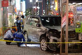 1 dead, 7 hurt in June car crash in Tokyo
