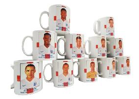 President Obama joins England's football team cups