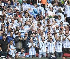 Argentina beat Nigeria 3-2