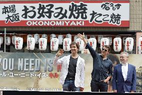 Tom Cruise on promotional tour in Japan for latest movie