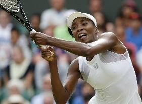 Kvitova beats V. Williams at Wimbledon tennis