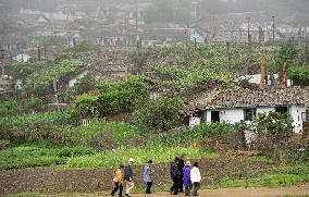 Japanese visit place considered cemetery for Japanese