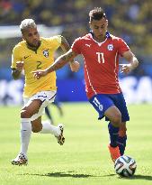 Brazil edge Chile 3-2 on penalties