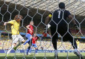 Brazil edge Chile 3-2 on penalties