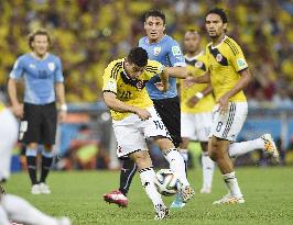 Colombia beat Uruguay 2-0