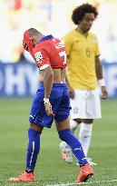 Brazil edge Chile 3-2 on penalties