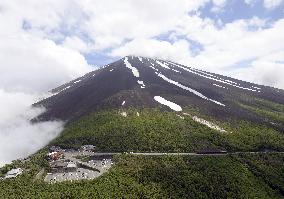 Climbing season for Mt. Fuji opens
