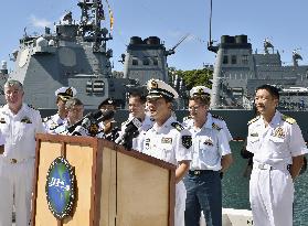 Chinese navy participates in RIMPAC for 1st time