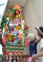 Decorated float for Hakata Gion Yamakasa festival